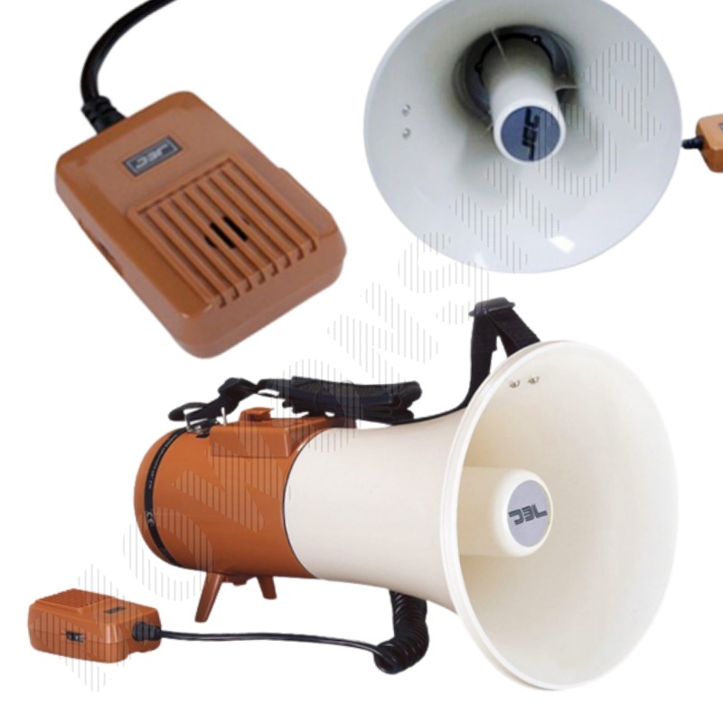 현장 확성기 공사장 메가폰 플라스틱 응원 고출력