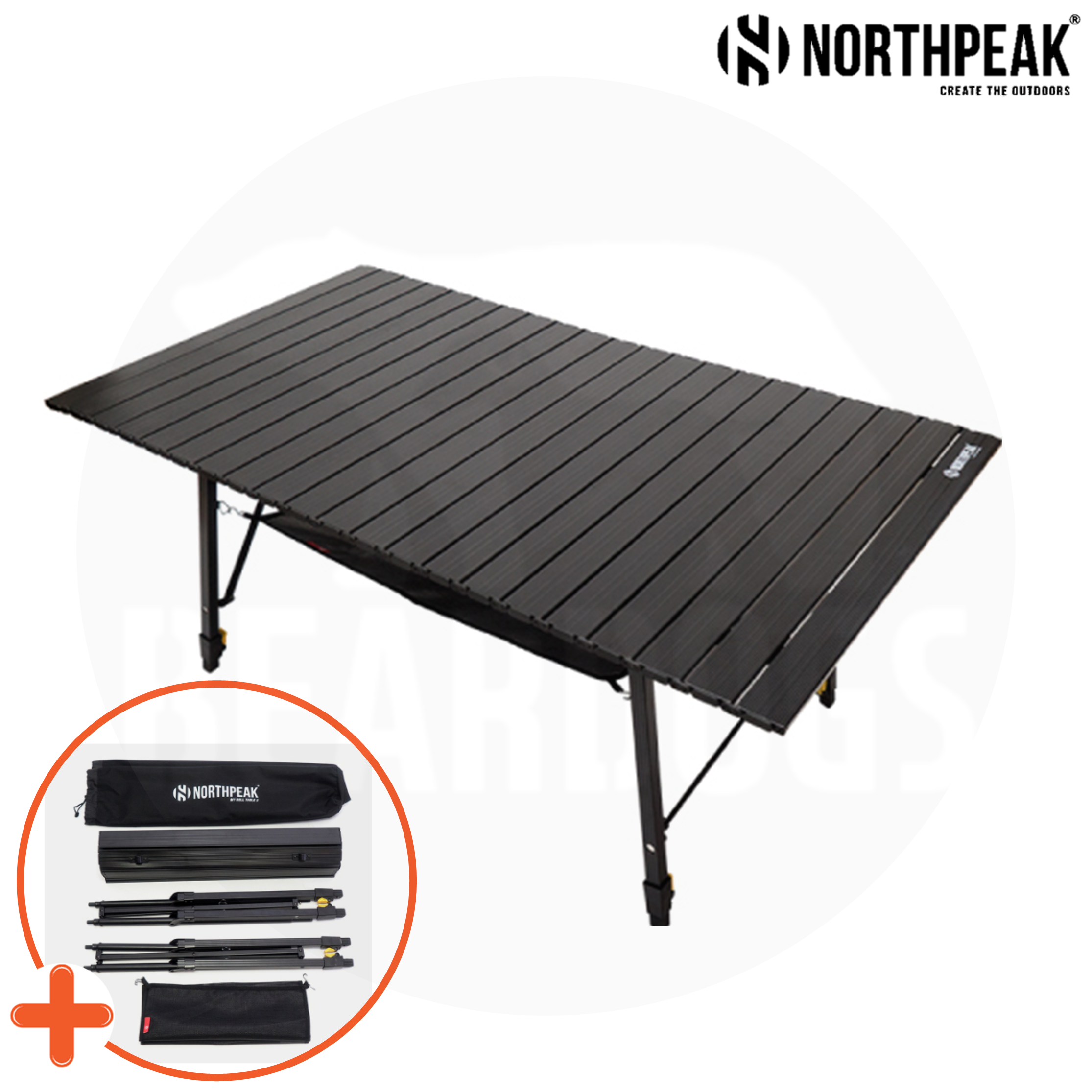 노스피크 테이블 L 마이 롤 2 라지 경량 피크닉 캠핑