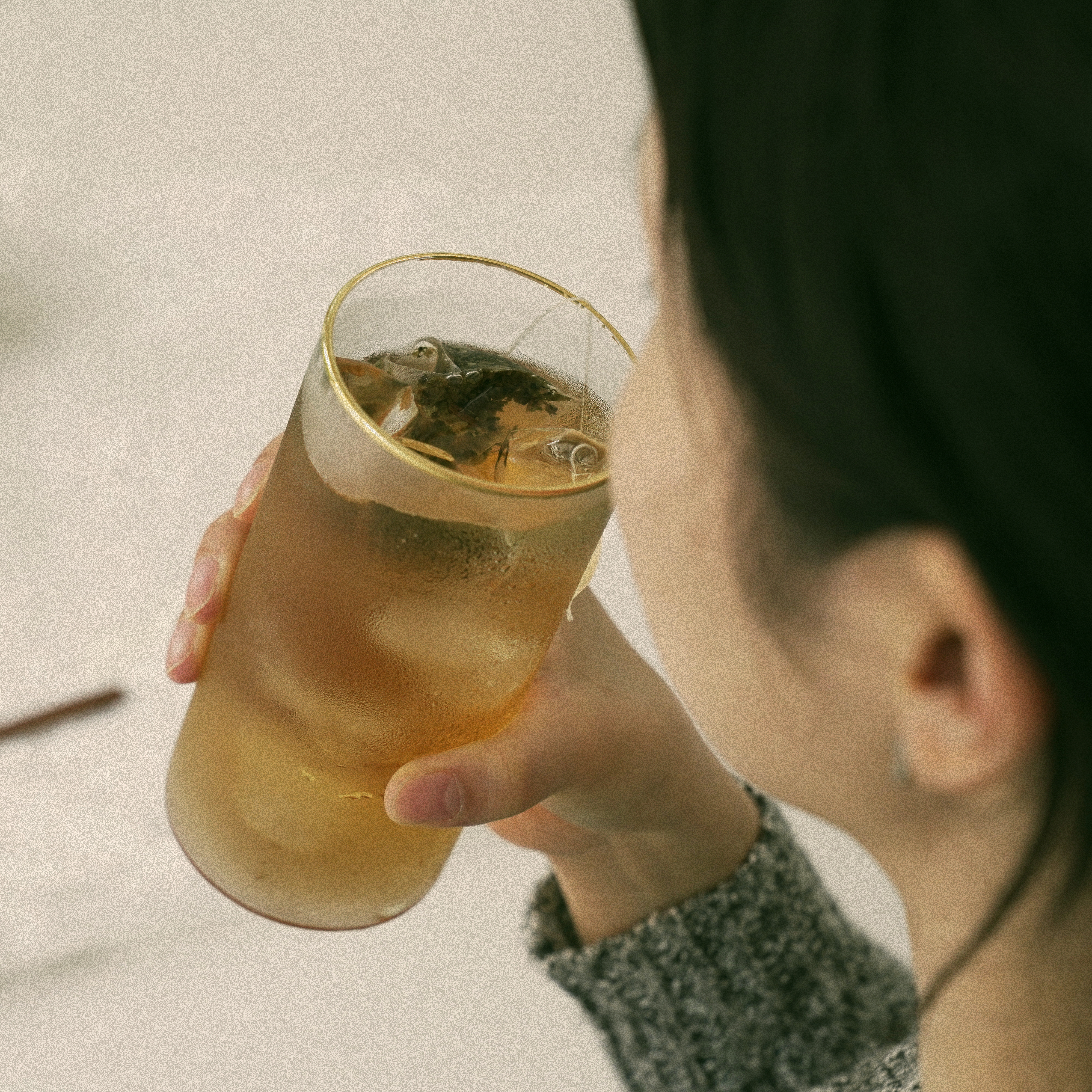 카페인없는차 숙면 수면에좋은 잠잘오는 흑하랑 상추 차 국산 음료 Tea 세트 10티백 - 상품 이미지