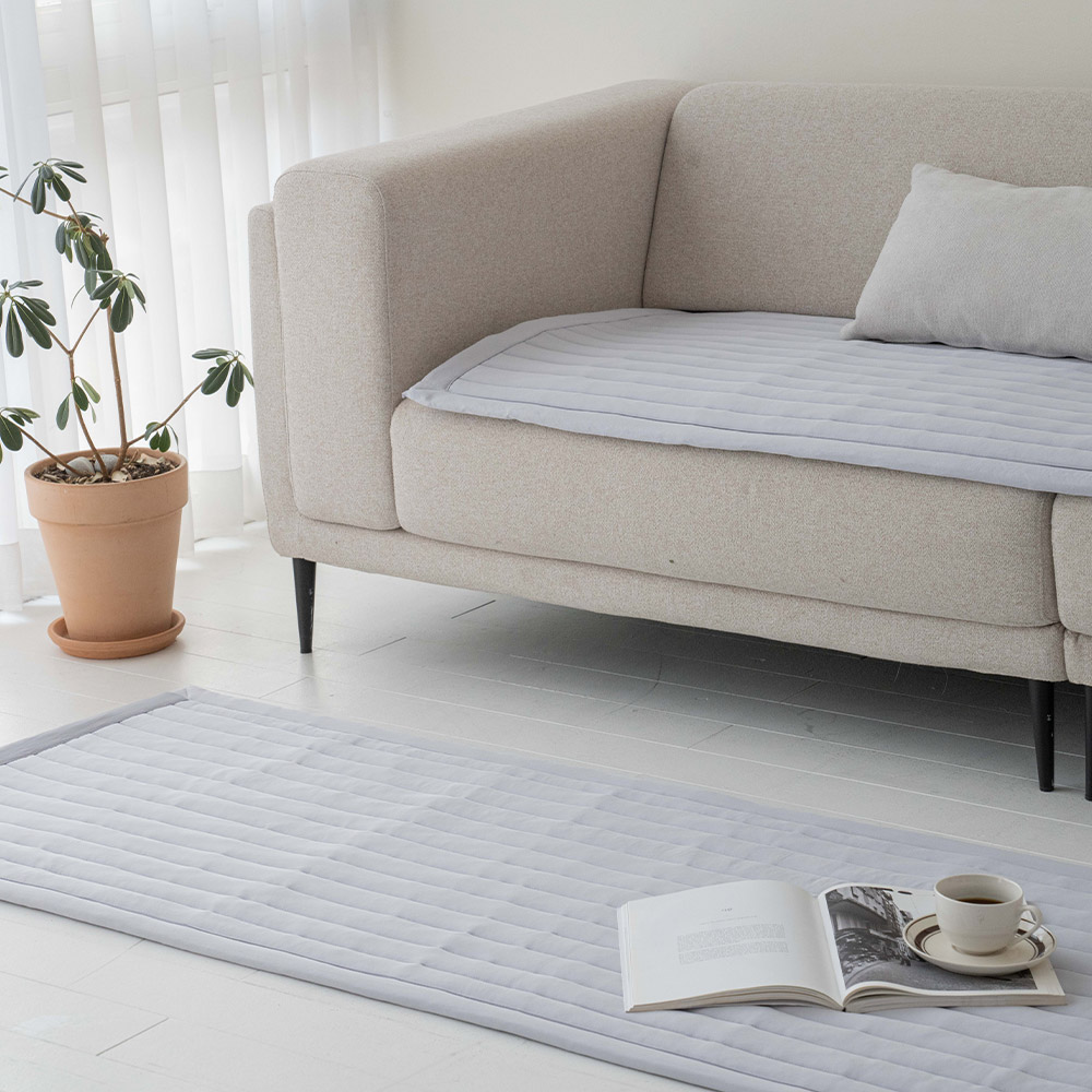 국산 쇼파커버 4인용 쇼파 매트 강아지 고양이 털 안붙는 클라우드