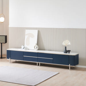 소피아 통 세라믹거실장 85인치 대형 TV 티비다이 2600 솔직 후기 | 실제 배치 사진 포함 - 상품 이미지 4