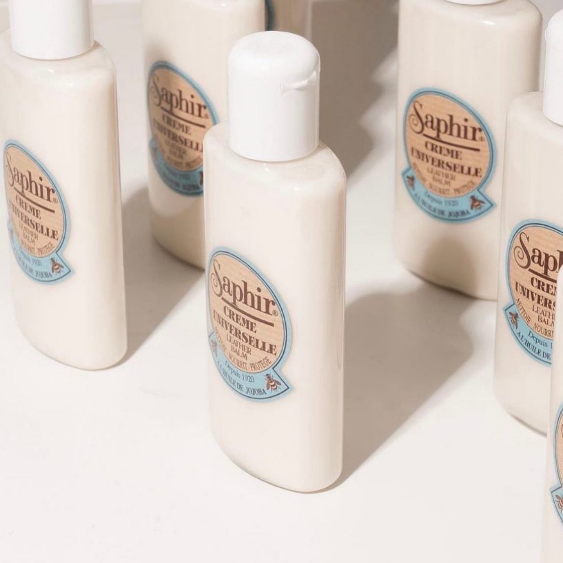 사피르 유니버셜 레더 로션 크림 150ml 가죽 명품가방 쇼파 영양 광택 얼룩제거 클리너 제품 이미지