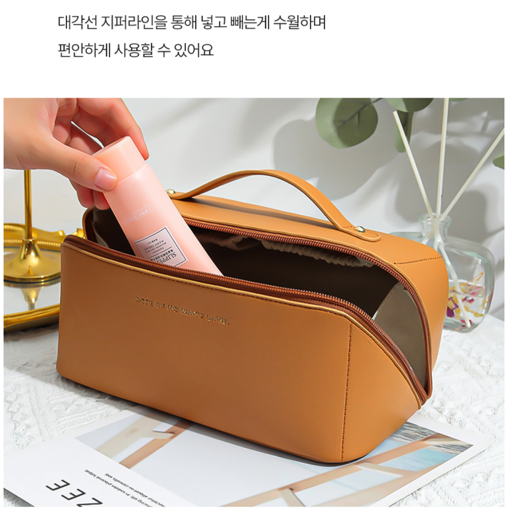 화장품파우치 대용량화장품파우치 메이크업박스 - 상세 이미지 3