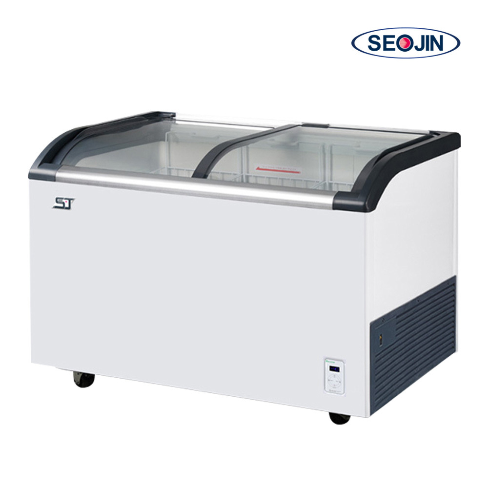 서진프리져 업소용 참치냉동고 슬라이드 쇼케이스 SSD-360Y 맥주잔 아이스크림 냉동평대
