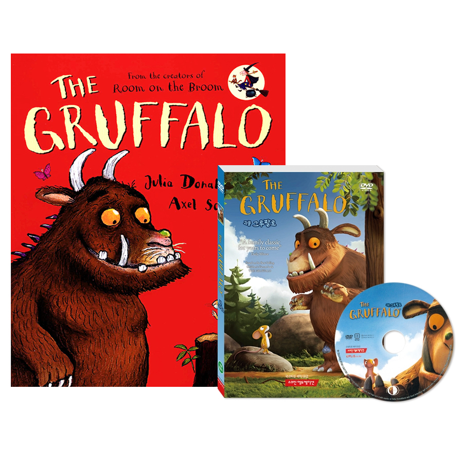 [Julia Donaldson] 줄리아 도널드슨 THE GRUFFALO 그루팔로 BOOK+DVD