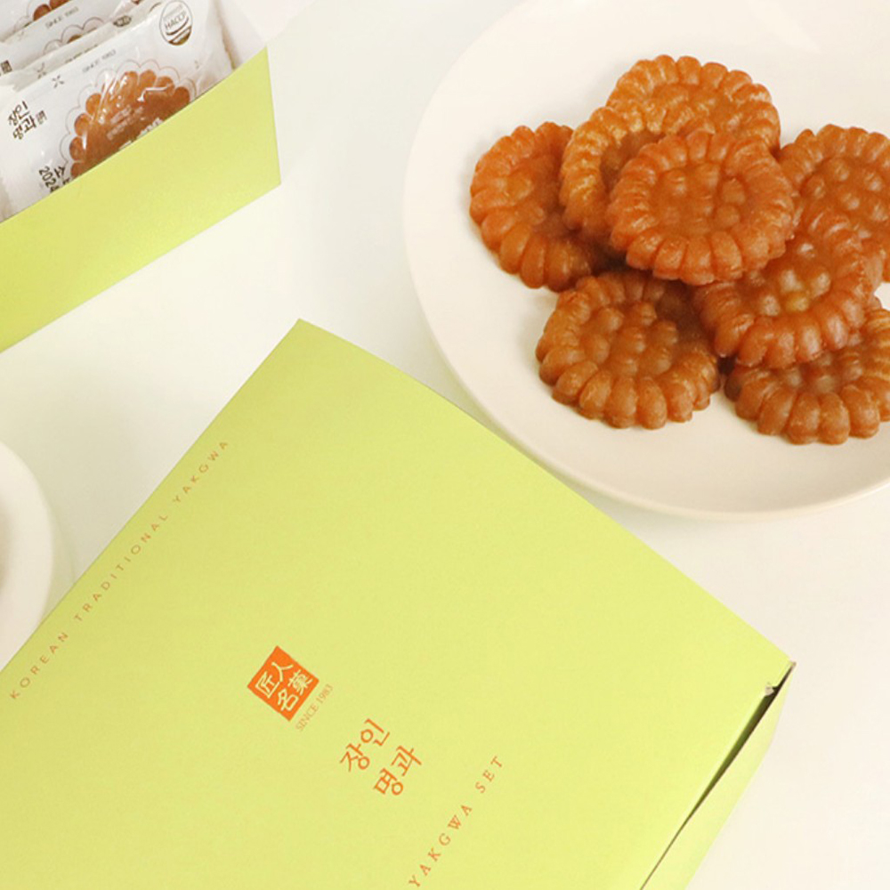 장인 명과 찹쌀 약과 맛집 조청 파지 찹쌀손약과 이미지 8