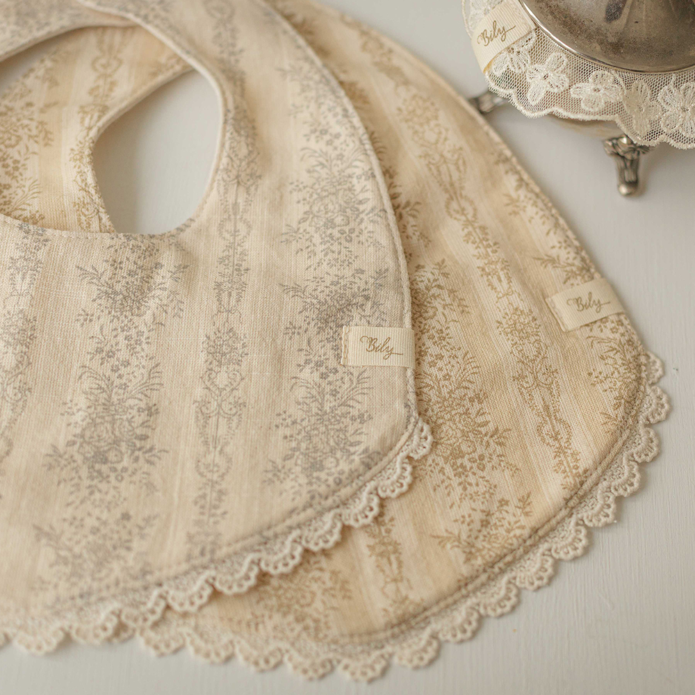 유럽풍 아기 용품 빌리 베르사유 오가닉 턱받이/보넷 아기 모자 신생아 빕