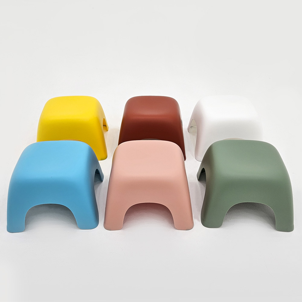 [단독] 1+1 미끄럼방지 욕실의자 발받침대 소형 화장실의자 욕조 목욕탕 의자