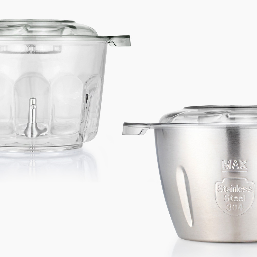 7초 만능 다지기 알뜰형 바치 마늘 고기 분쇄기 전동 마늘박피기