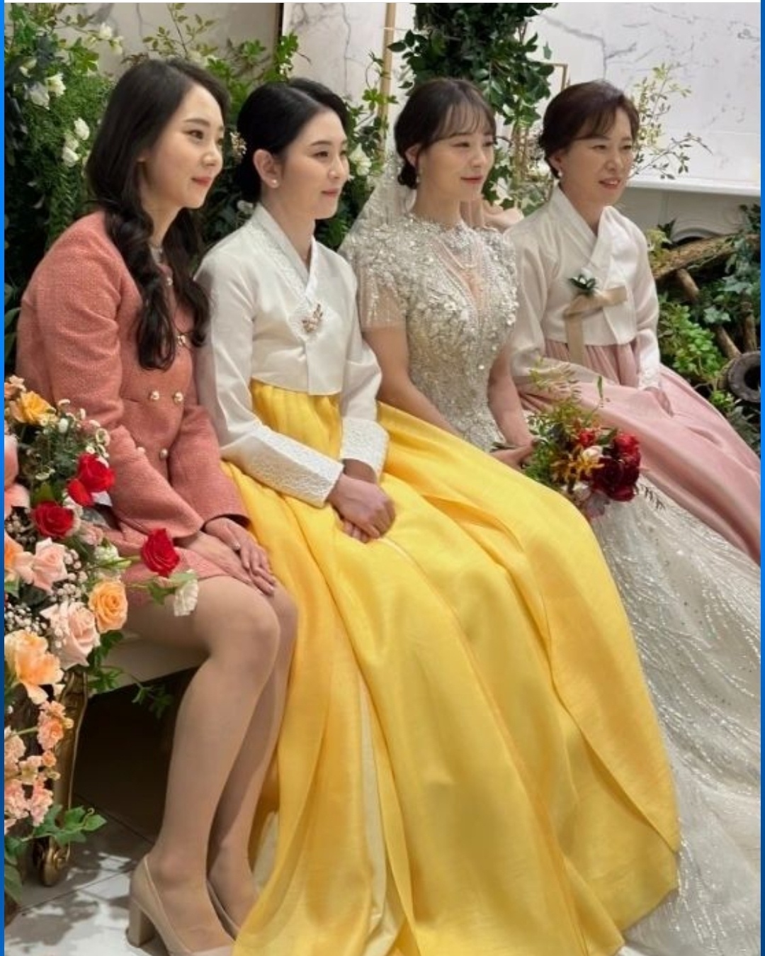 한복대여 은가비한복 청담화사노랑4종 웨딩 결혼식 하객 돌잔치 혼주 - 상세 이미지 5