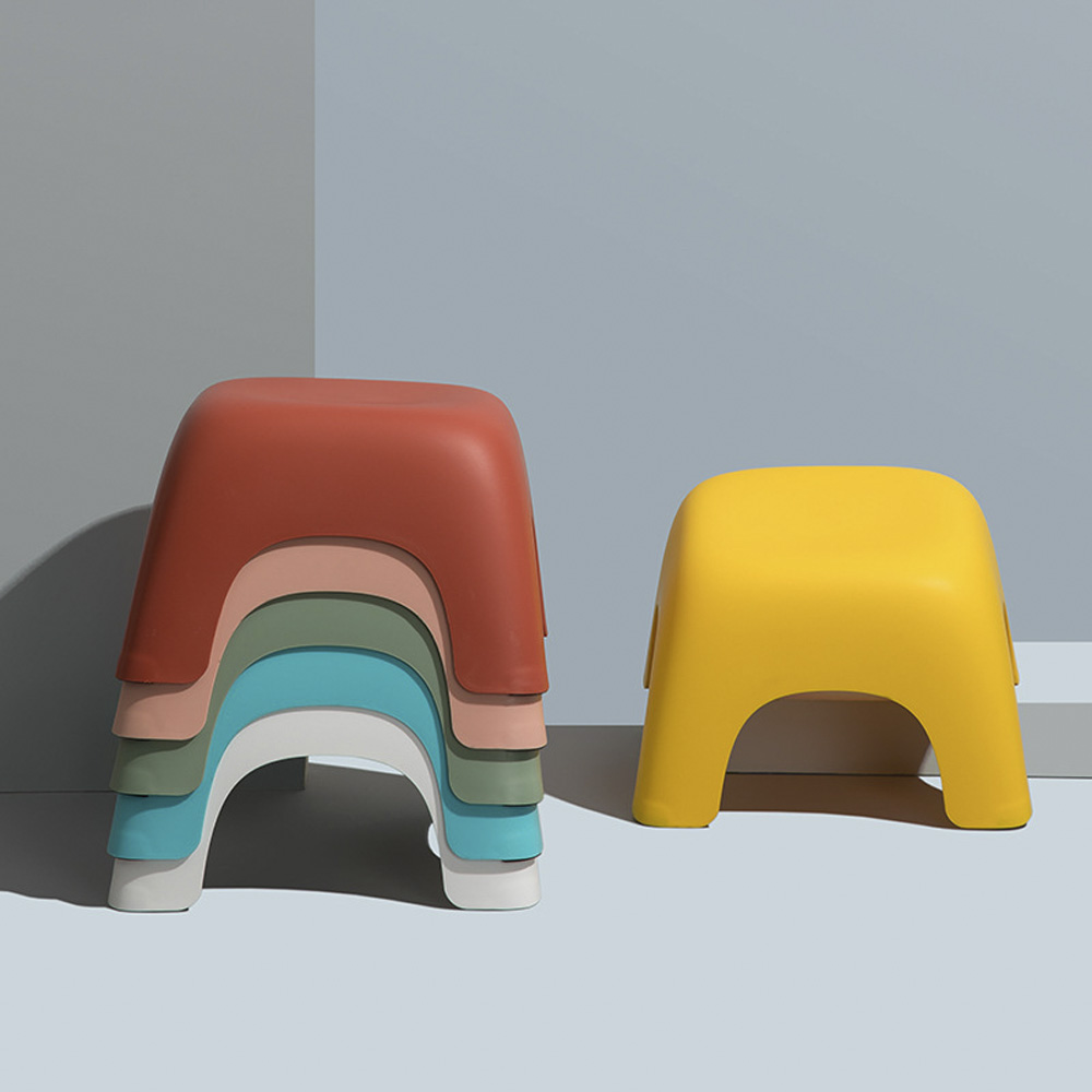 [단독] 1+1 미끄럼방지 욕실의자 발받침대 소형 화장실의자 욕조 목욕탕 의자