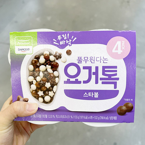 풀무원다논 요거톡 스타볼 133gx4입 x 2개 : 내일 배송