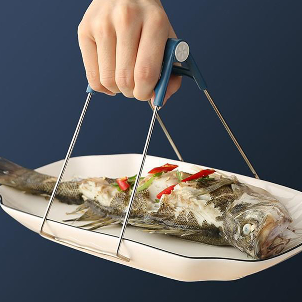 3종 실리콘 냄비손잡이 세트 그릇 접시 냄비 뚜껑 손잡이 집게 이미지 6