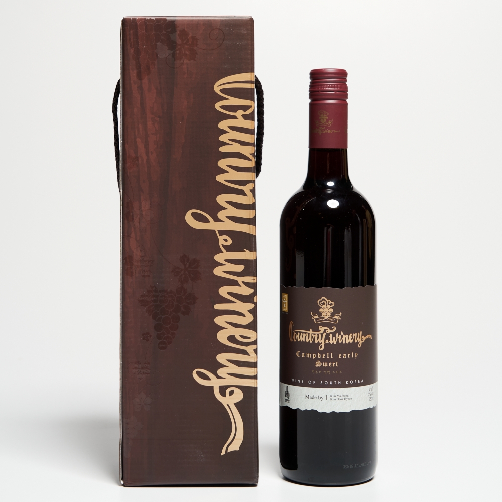 컨츄리와인 캠벨 스위트 12도 750ml (케이스 포함) - 상품 이미지