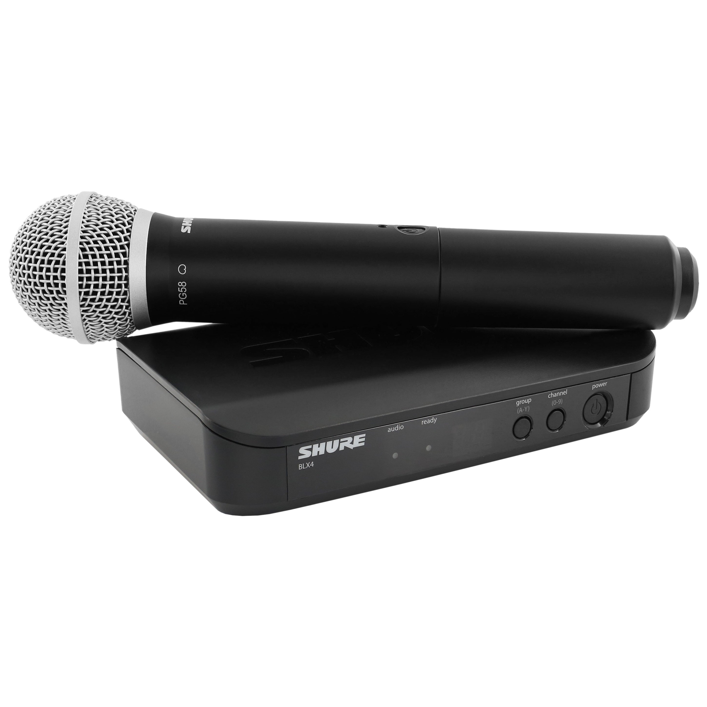 SHURE BLX24/PG58 슈어 무선마이크 무선핸드마이크 수신기 세트 - 상세 이미지 2