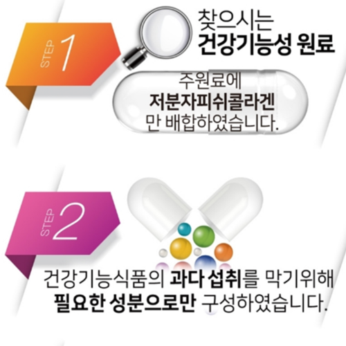 저분자 피쉬 콜라겐 펩타이드 2g x100포 300달톤 히알루론산 유산균 비타민C 레몬맛 - 상세 이미지 4
