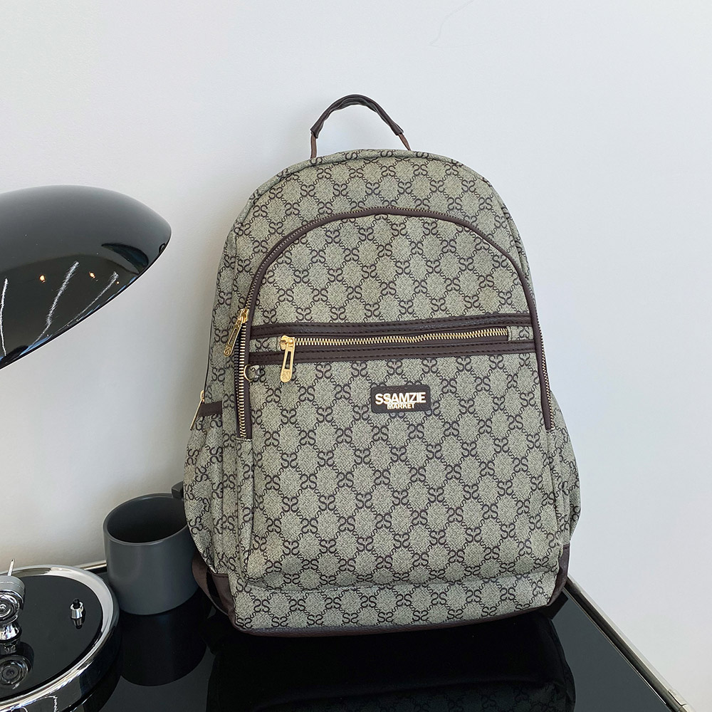 프롬헤븐 SFG120 쌈지 패턴 여성 데일리 백팩