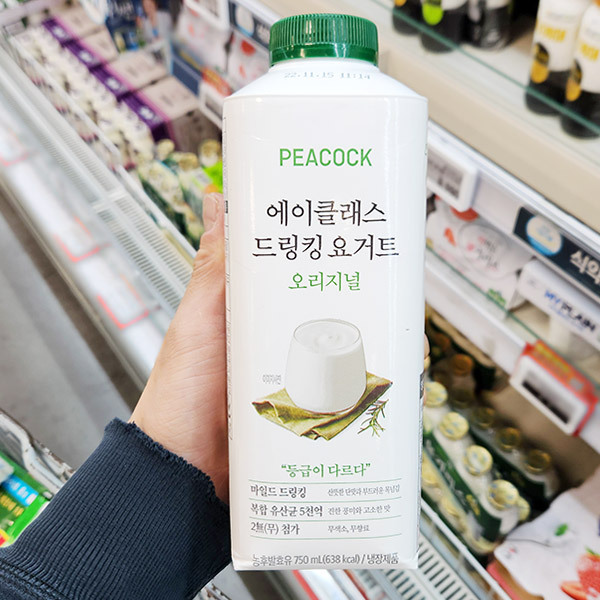 피코크 에이클래스 요거트 오리지널 750ml x 2개 : 내일 배송