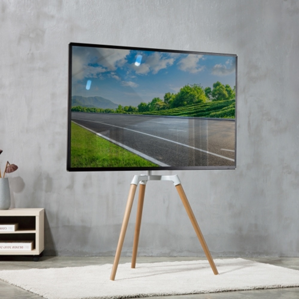 55인치 삼성 LG 호환 좌우회전 이젤형 티비 거치대 코너형 TV 스탠드 - 상세 이미지 4