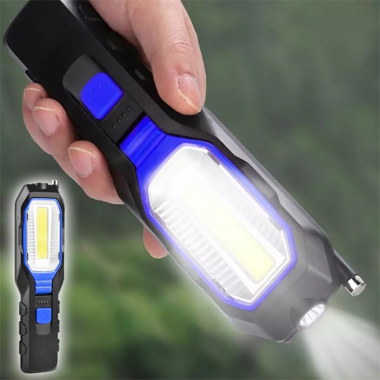 COB 멀티 랜턴 LED랜턴 작업등 손전등 다용도 충전식 후레쉬 6302
