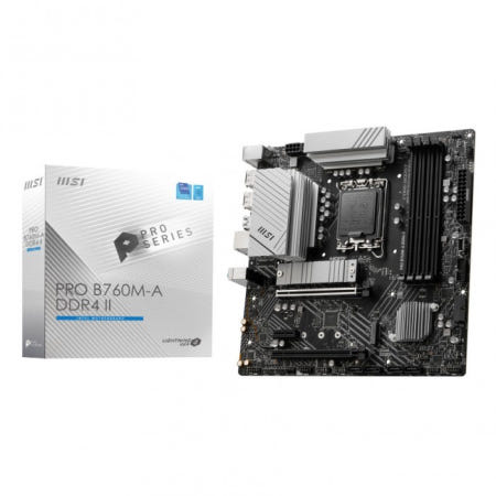 MSI PRO B760M-A DDR4 II 컴퓨터 메인보드