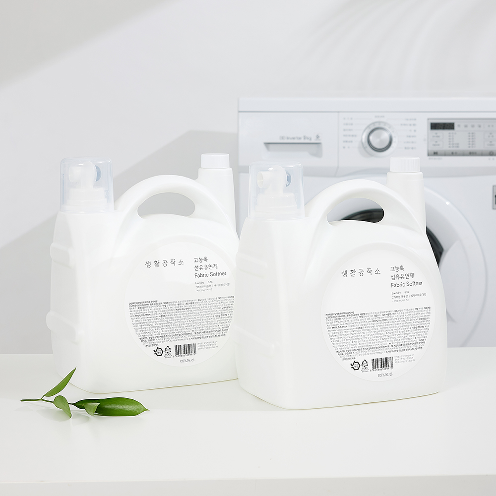 생활공작소 향 오래가는 드럼세탁기 섬유유연제 퍼퓸 5.5L - 상세 이미지 5