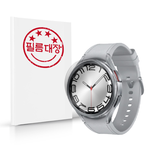 필름대장 갤럭시워치6 클래식 43mm 강화유리 2매 - 상품 이미지