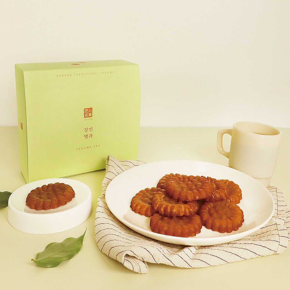 장인 명과 찹쌀 약과 맛집 조청 파지 찹쌀손약과 이미지 7
