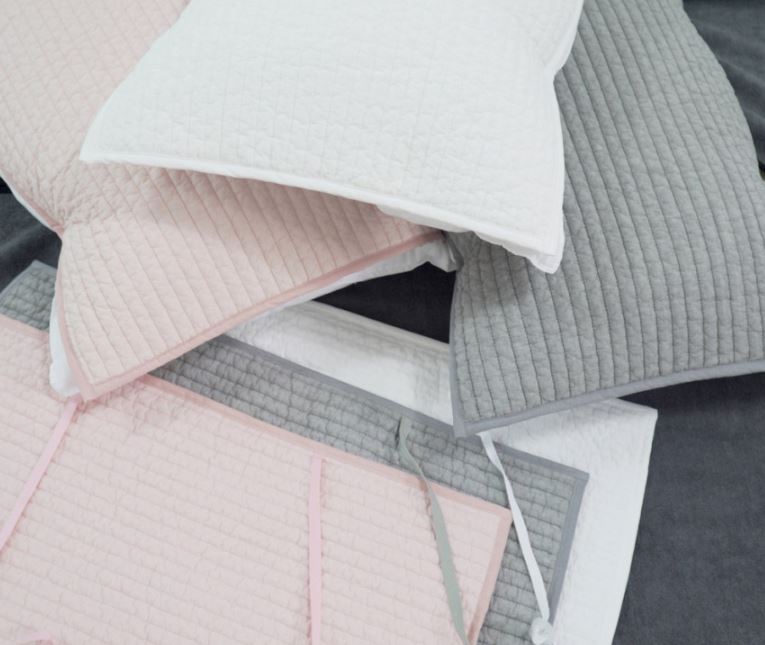 엄작 매일 바꿔쓰는 데일리 순면 피그먼트 누빔 베개 커버 덮개 패드 베갯잇 베겟잎 4060