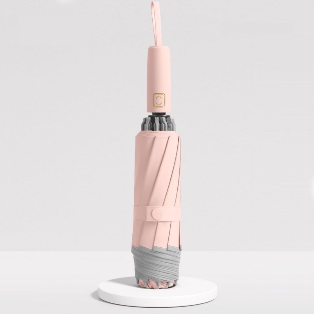 우주티앤디 거꾸로 3단 자동 우산 튼튼한 양우산