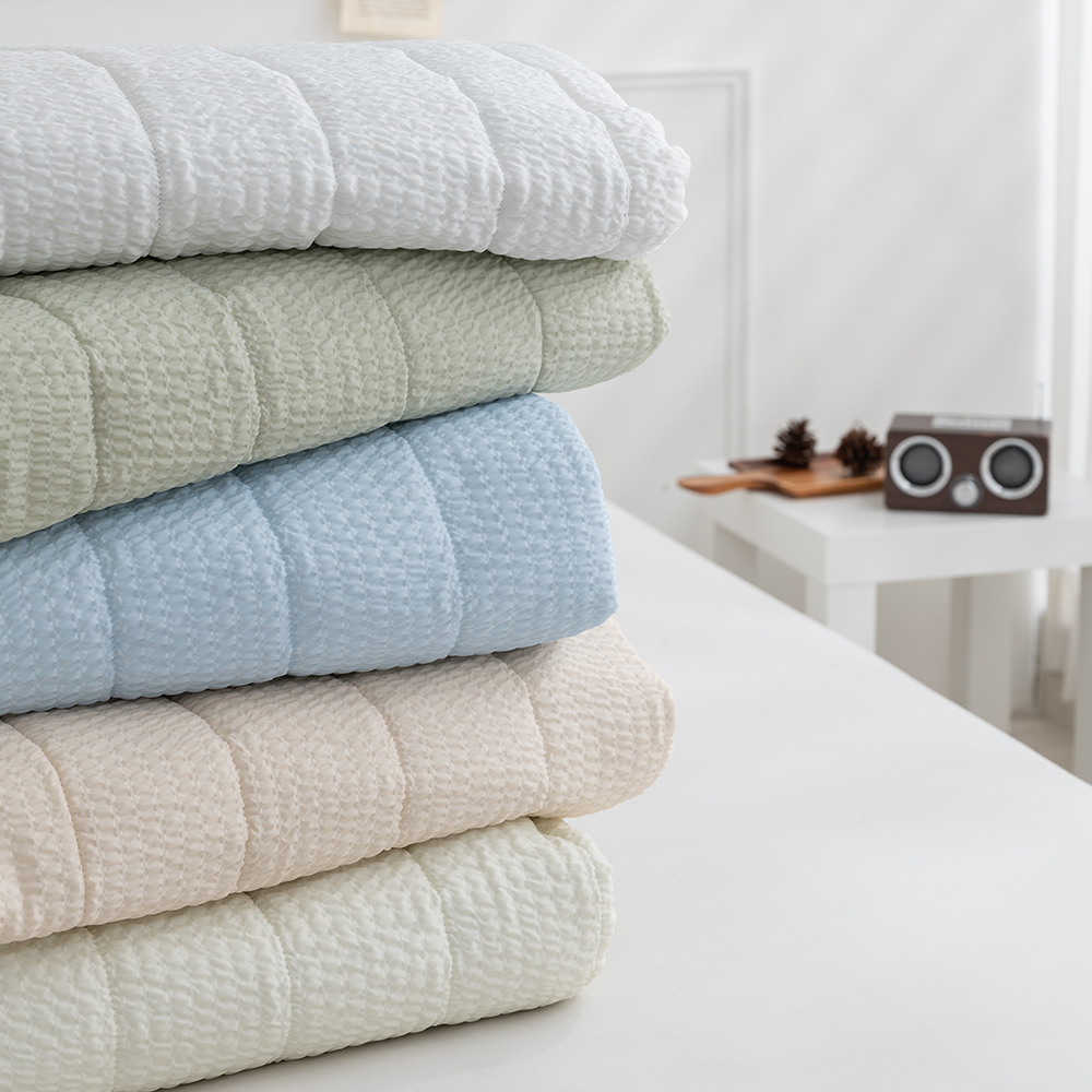 라누베 시어서커패드 슈퍼싱글 사계절 침대패드 SS 고정밴드