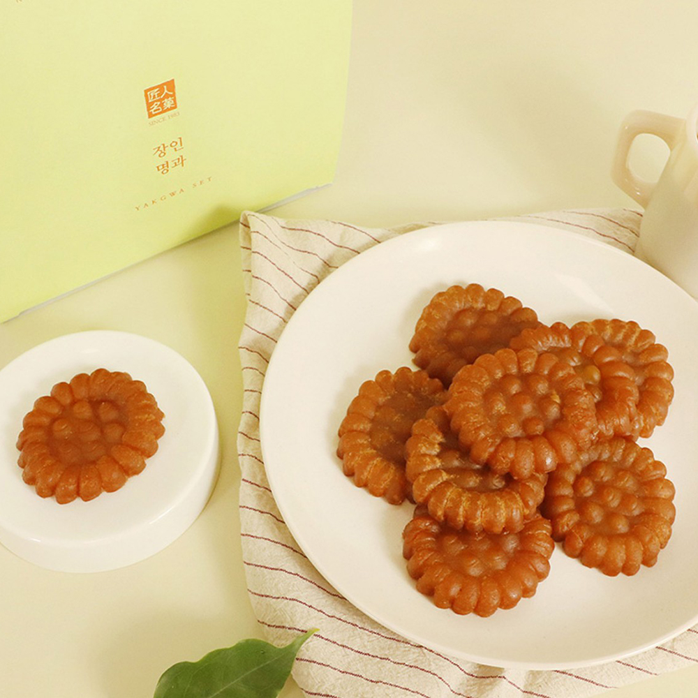 장인 명과 찹쌀 약과 맛집 조청 파지 찹쌀손약과 - 상세 이미지 2