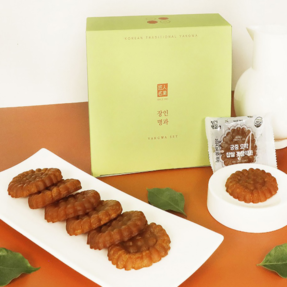 장인 명과 찹쌀 약과 맛집 조청 파지 찹쌀손약과 - 상세 이미지 4