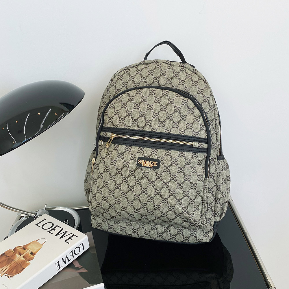 프롬헤븐 SFG120 쌈지 패턴 여성 데일리 백팩