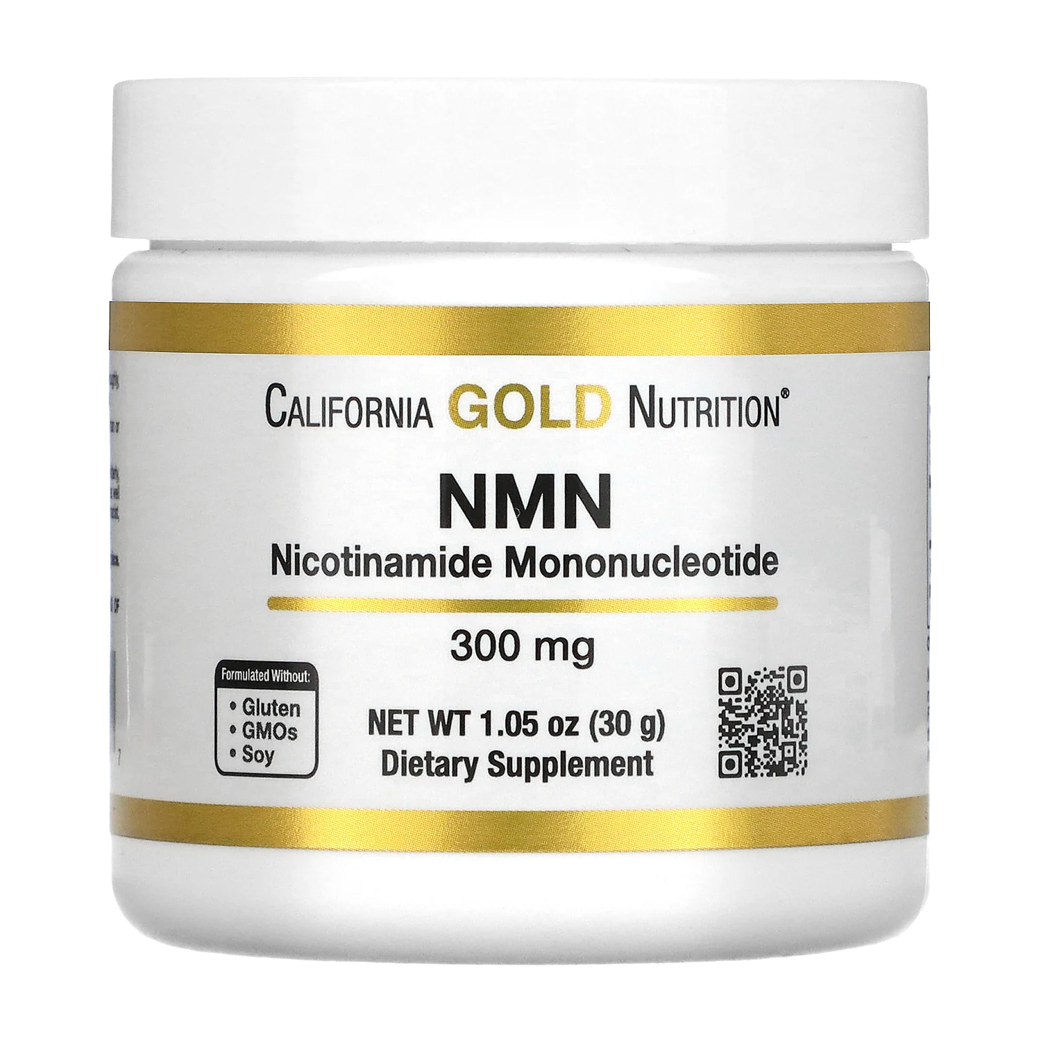 캘리포니아골드뉴트리션 NMN 니코틴아마이드 분말 300mg 30g - 상품 이미지