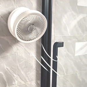 무선 회전 미니선풍기 접이식 led 탁상형 4단계 조절 공기순환 개봉기 | 실사용 후기 - 상품 이미지 4