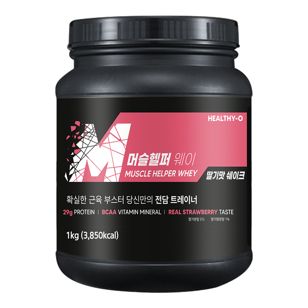 머슬헬퍼웨이 단백질 보충제 쉐이크 분리유청 프로틴 식물성 파우더 초코맛 1kg 1통 상세 이미지 3