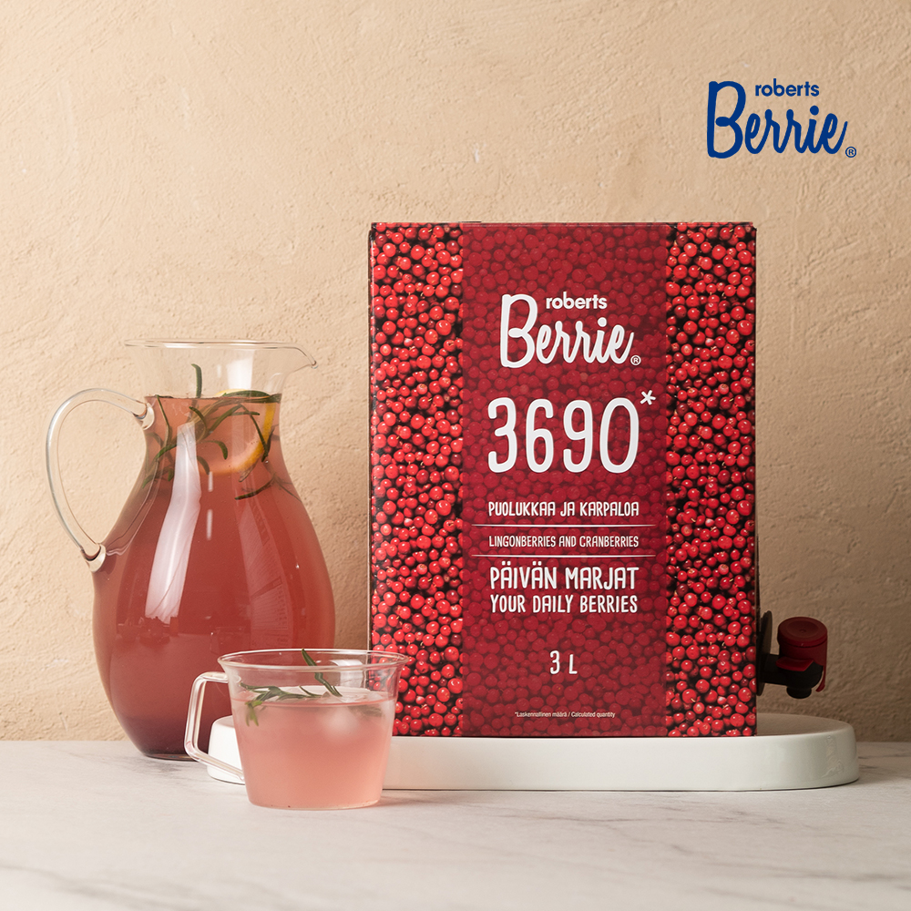 로버츠 베리에 링곤베리 & 크랜베리 3L 디스펜서(3000ml) - 상품 이미지
