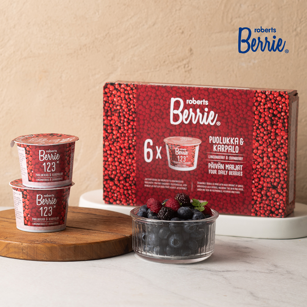 로버츠베리에 프리미엄 링곤베리쥬스 크랜베리주스 과채주스 1박스