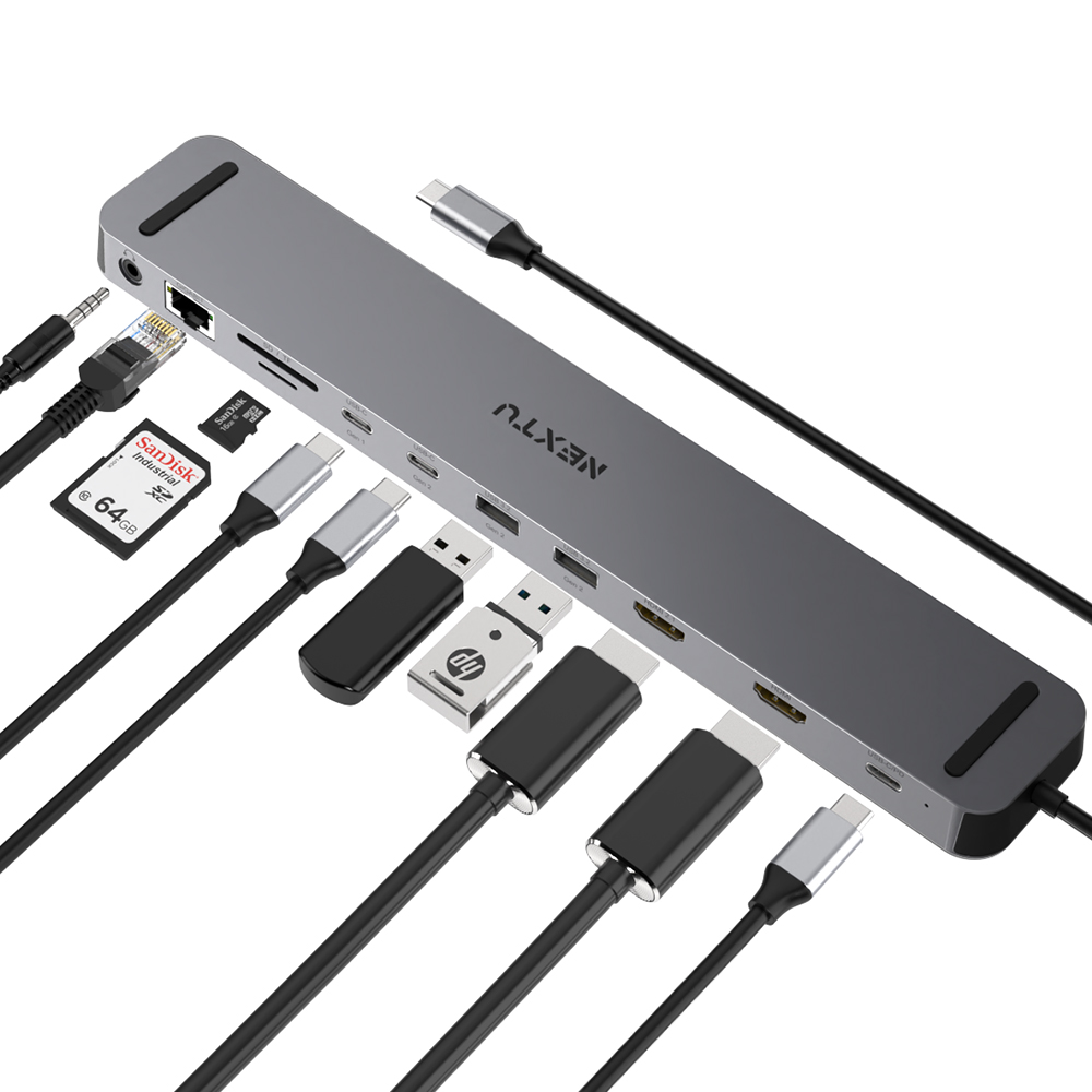 넥스트유 도카우 C타입 11in1 멀티허브 도킹스테이션