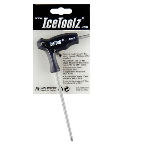 [한국자전거총판] IceToolz 7M40 볼/육각 렌치(4mm) - 상품 이미지