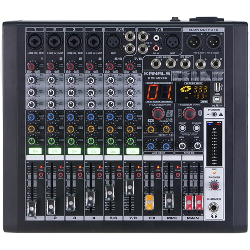 카날스 BKG-80 디지털이펙터 블루투스 오디오인터페이스 내장 오디오믹서 개봉기 | 실사용 후기 - 대표 이미지