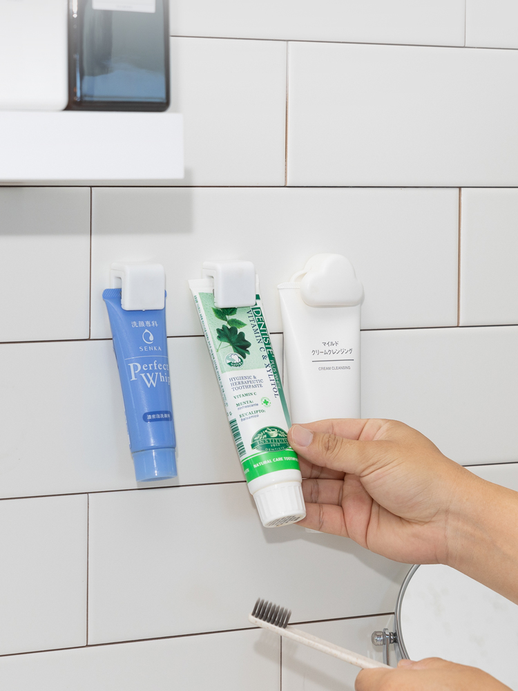 할메이드 면도기 치솔 칫솔걸이 칫솔꽂이 구름 치약걸이