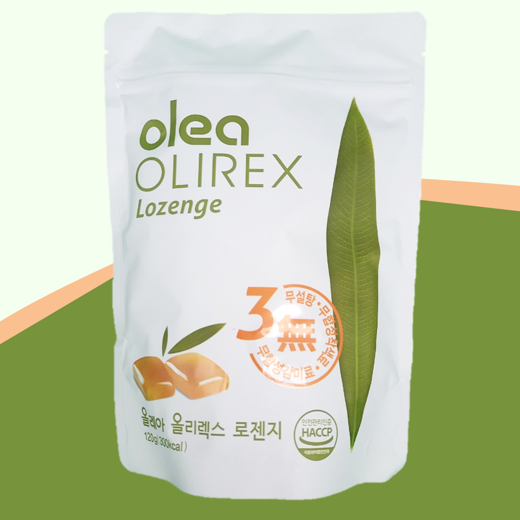 올레아 올리렉스 로젠지 로렌지 캔디 30개 좋은 사탕 프로폴리스 디 목에 목캔디 - 상품 이미지