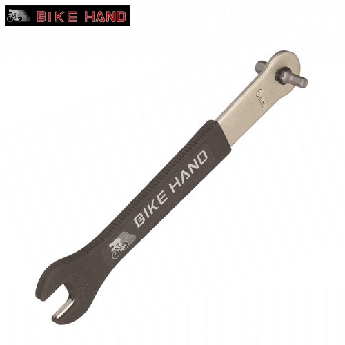 [한국자전거총판] BIKEHAND YC-160 페달 렌치(6/ 8mm 육각 렌치 포함) - 상품 이미지