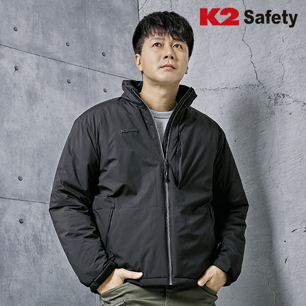 K2 세이프티 경량 패딩 k2 패딩 겨울 점퍼 남자 작업복 등산 워크웨어 F2104 - 상세 이미지 2