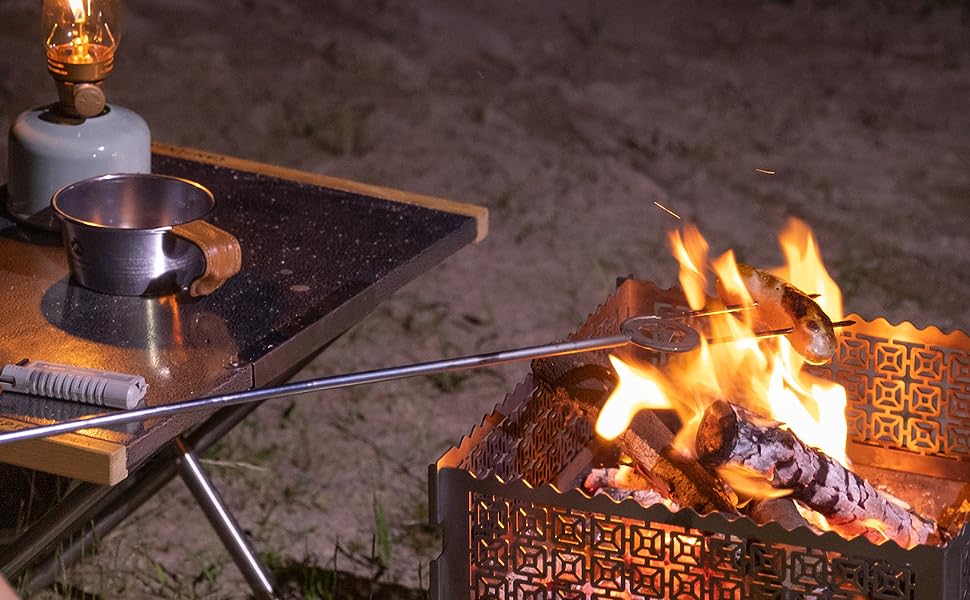 캠핑문 마시멜로 스모어 스틱 꼬치 MK-4