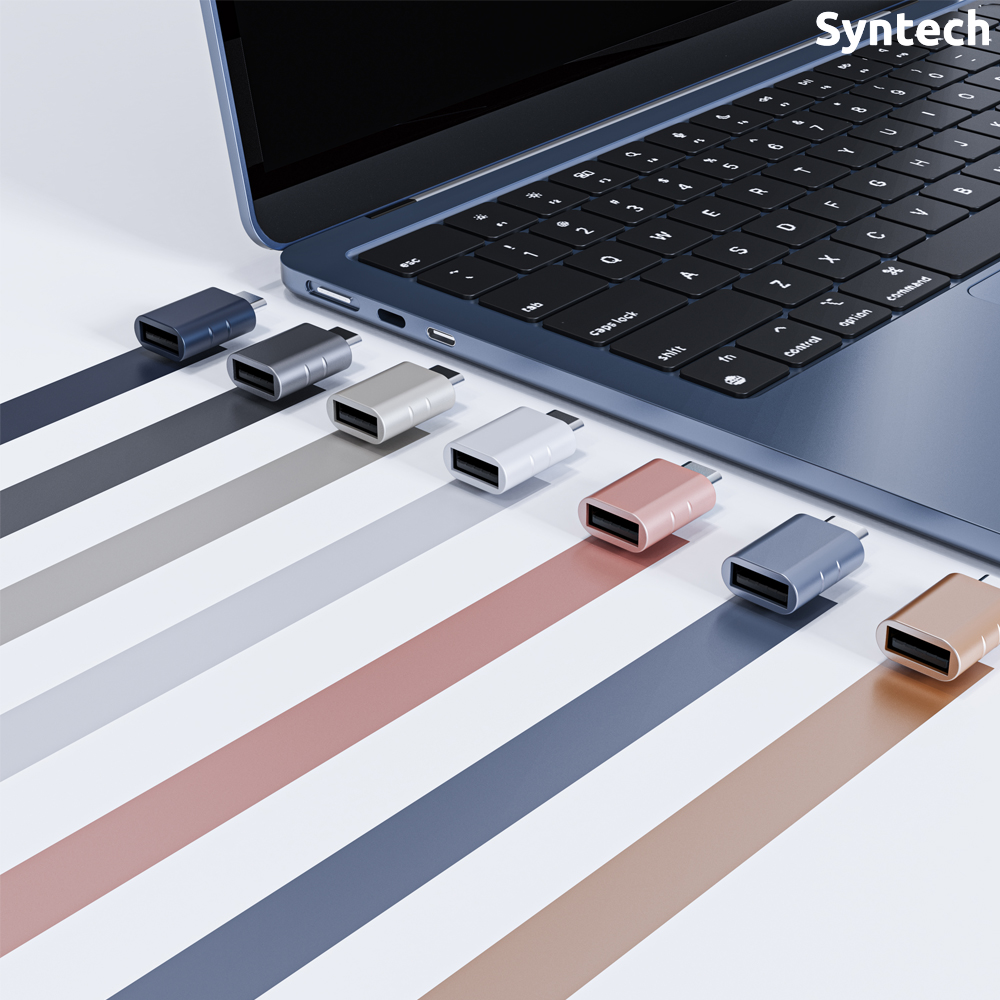 C타입 젠더 USB A to C 변환젠더 2개입 신테크 - 상세 이미지 2