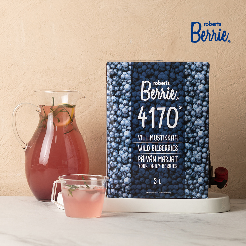 로버츠 베리에 야생 빌베리 3L 디스펜서(3000ml)