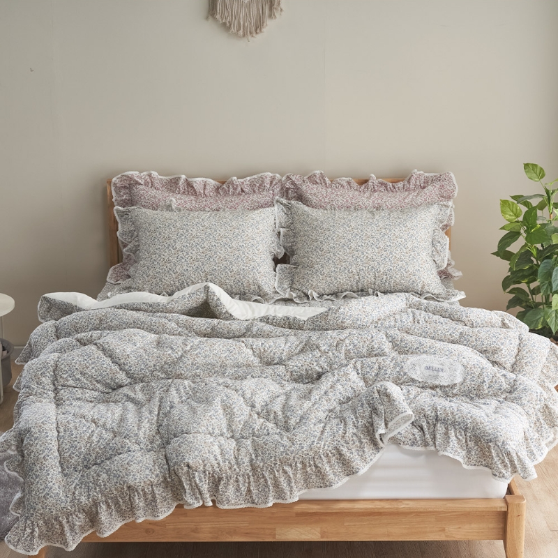 광목이불 아사 순면 가을 겨울 차렵이불 SS 사계절 꽃무늬 플라워 침구